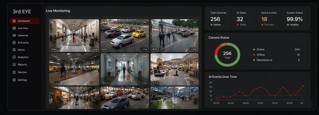 AI video surveillance system India