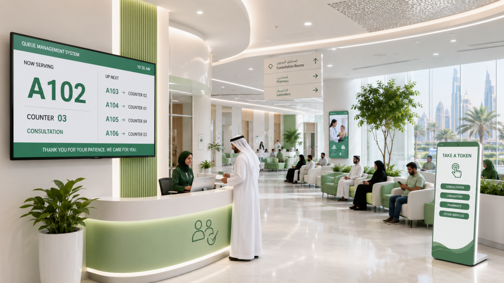 Cloud-Based-Queue-Management-System - Dubai Health Authority Case Study